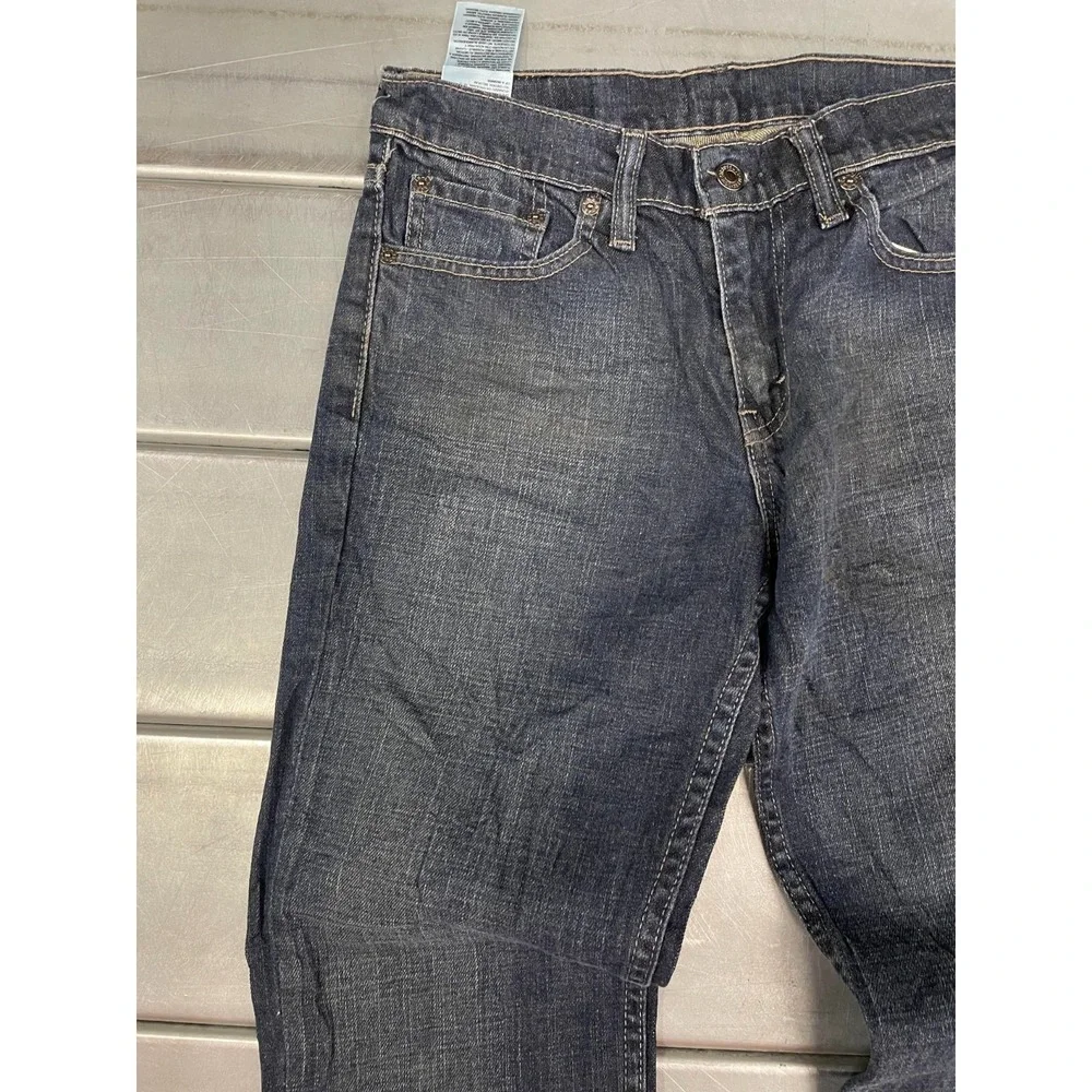 Levis 511 Jeans Mens 29X32 Blue Dark‎ Wash Denim Slim Straight Leg